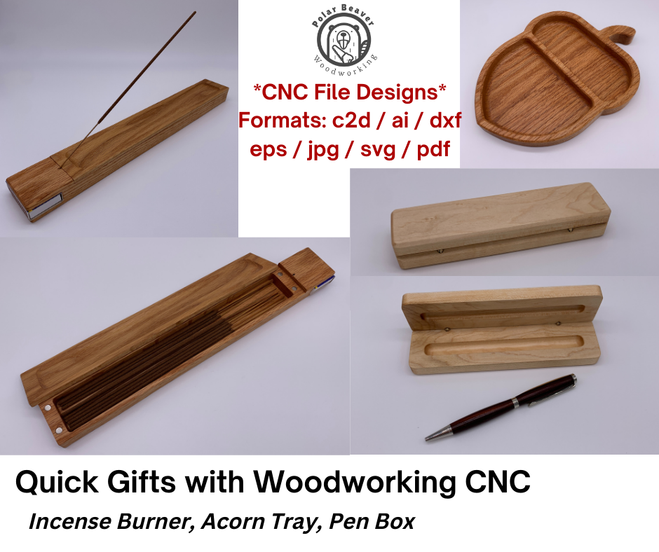 Ultimate Cnc Bundle (38 Projects' Design Files) – Polar Beaver Woodworking