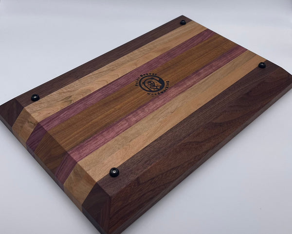 Cutting Board (Walnut, African Mahogany, Ash, Purple Heart, Maple)