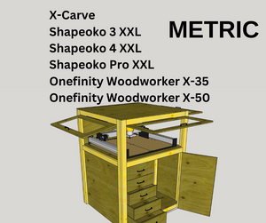 Shapeoko 4 XXL/Shapeoko Pro XXL/Onefinity Woodworker X-35/Onefinity Woodworker X-50/X-Carve/Shapeoko 3XXL (METRIC)
