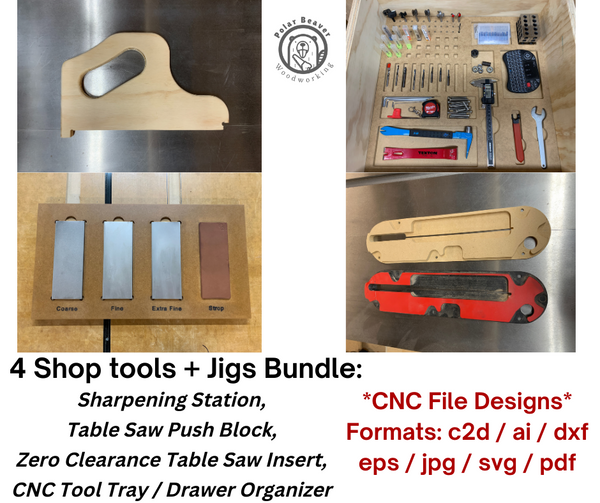 Ultimate CNC Bundle (38 Projects' Design Files)