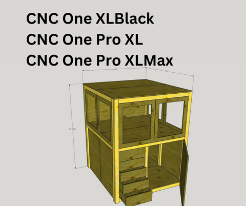 CNC One XLBlack/CNC One Pro XL/CNC One Pro XLMax