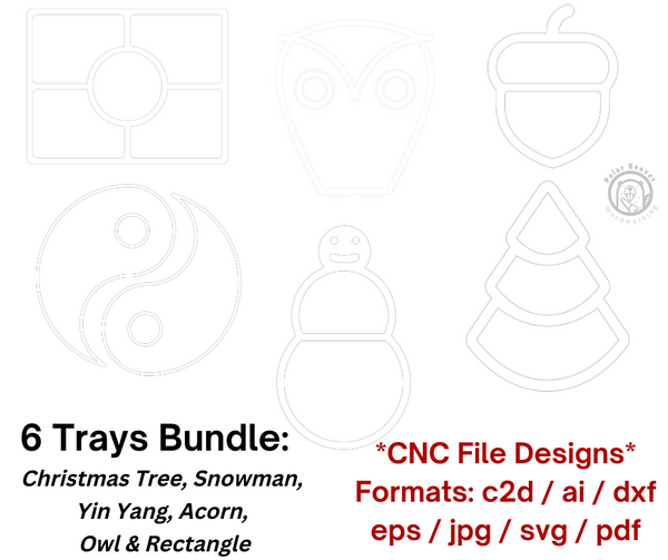 Ultimate CNC Bundle (38 Projects' Design Files)